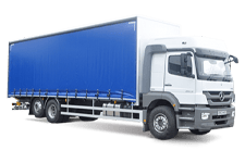 Car Hire Antrim - 26 Tonne Curtain Side Truck - Truck hire Antrim