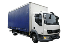 Car Hire Antrim - 7.5 Tonne Curtain Side Truck - Truck hire Antrim